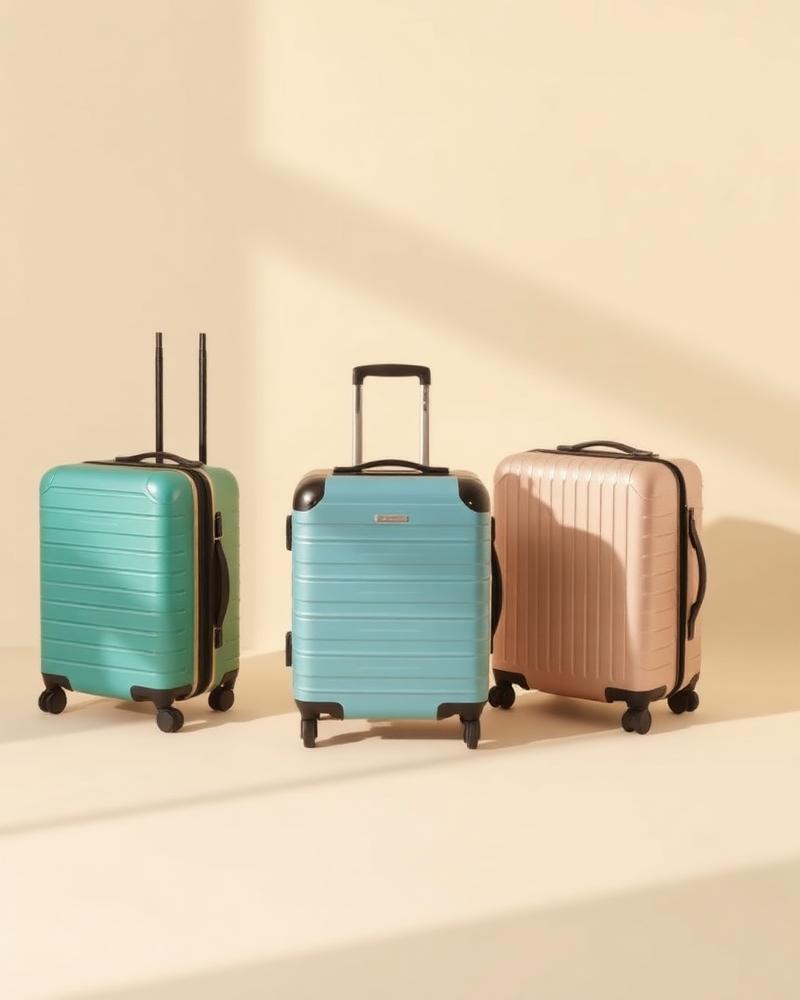 Ivory Spinner Luggage Set